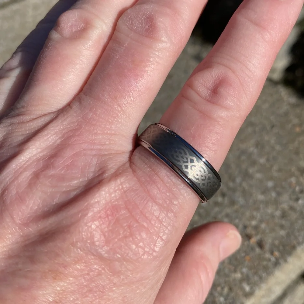 Mulligans Ireland Celtic Mens Ring size 12
